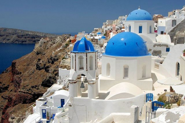 Inselhopping Santorin